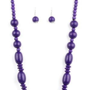 Summer Breezin Purple Necklace